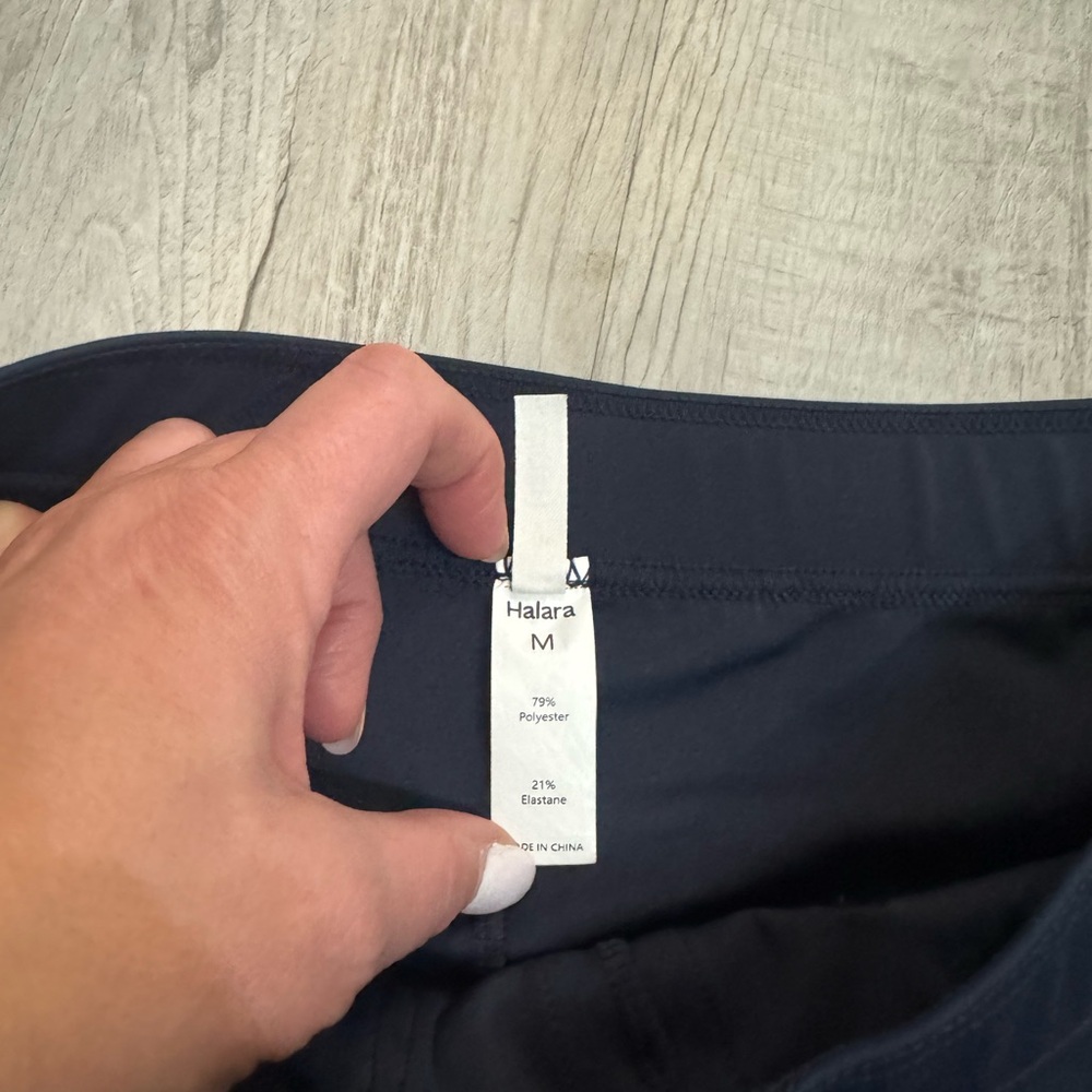 HALARA Navy Wide-Leg Pants - Picture 9 of 12